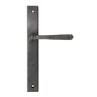 External Beeswax Avon Slimline Lever Latch Set | From The Anvil-Espagnolette-Yester Home