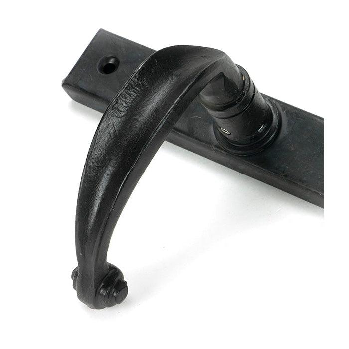 External Beeswax Cottage Slimline Lever Espag. Latch Set | From The Anvil-Espagnolette-Yester Home
