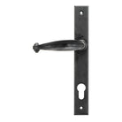 External Beeswax Cottage Slimline Lever Espag. Lock Set | From The Anvil - Espagnolette - From The Anvil - Yester Home