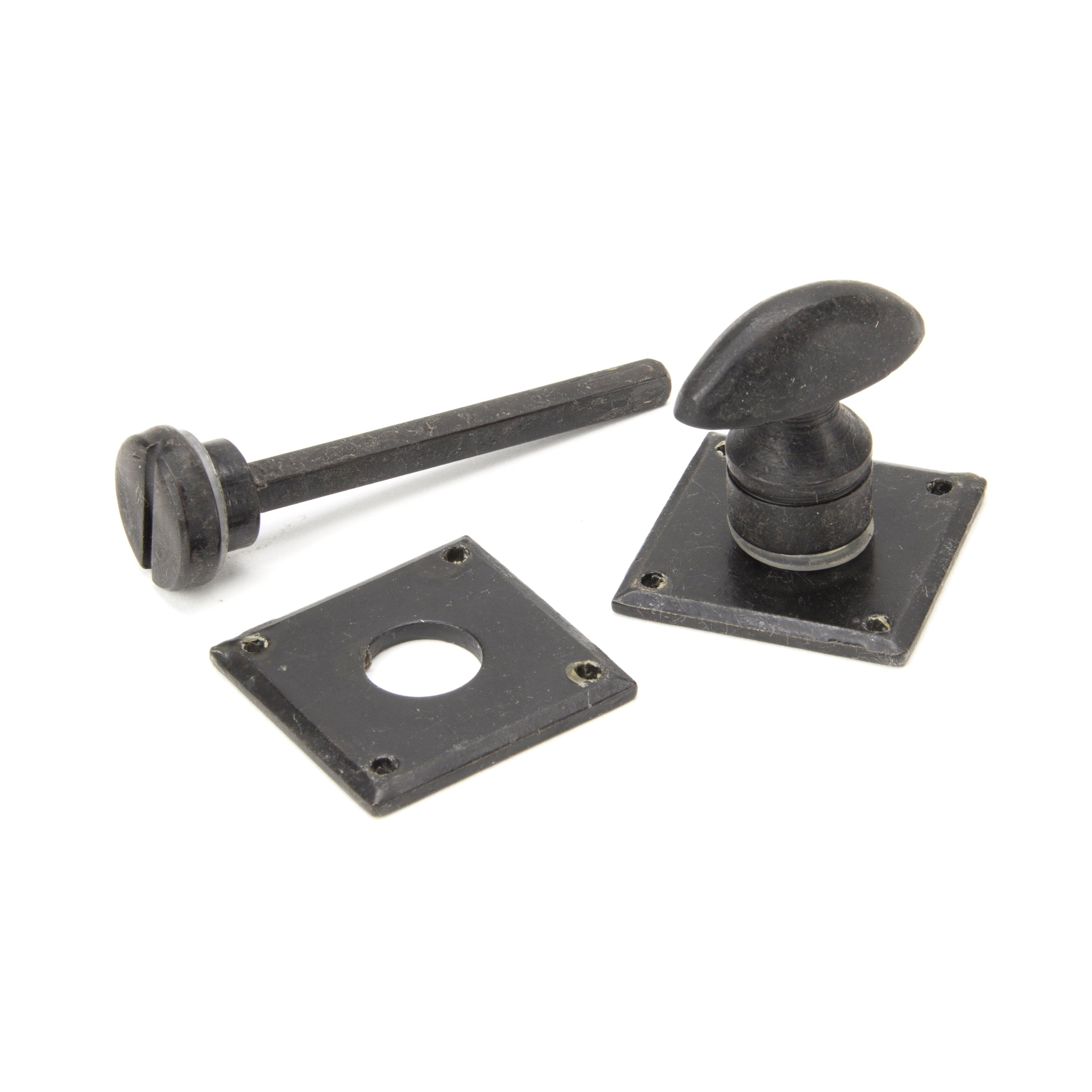External Beeswax Diamond Bathroom Thumbturn | From The Anvil-Thumbturns-Yester Home