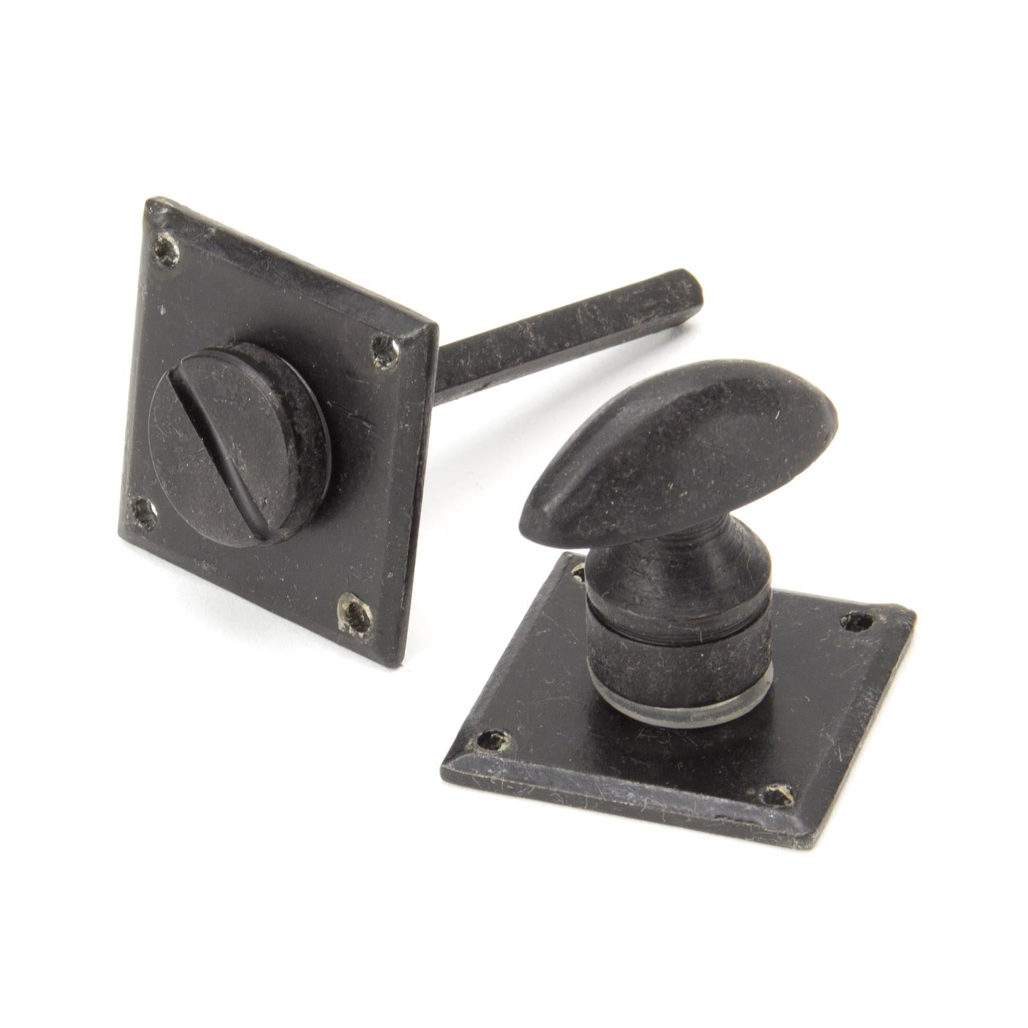 External Beeswax Diamond Bathroom Thumbturn | From The Anvil - Thumbturns - From The Anvil - Yester Home