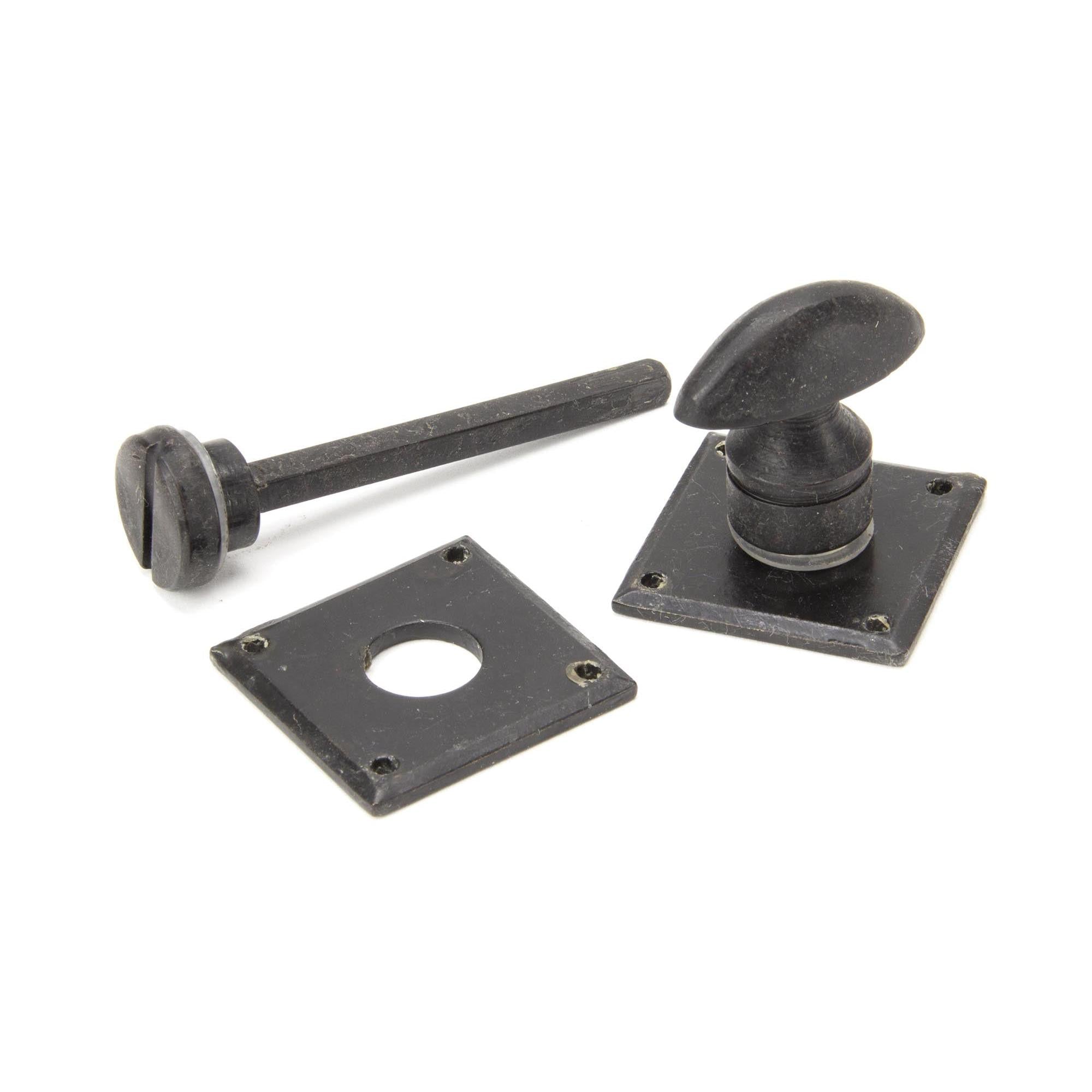External Beeswax Diamond Bathroom Thumbturn | From The Anvil - Thumbturns - From The Anvil - Yester Home