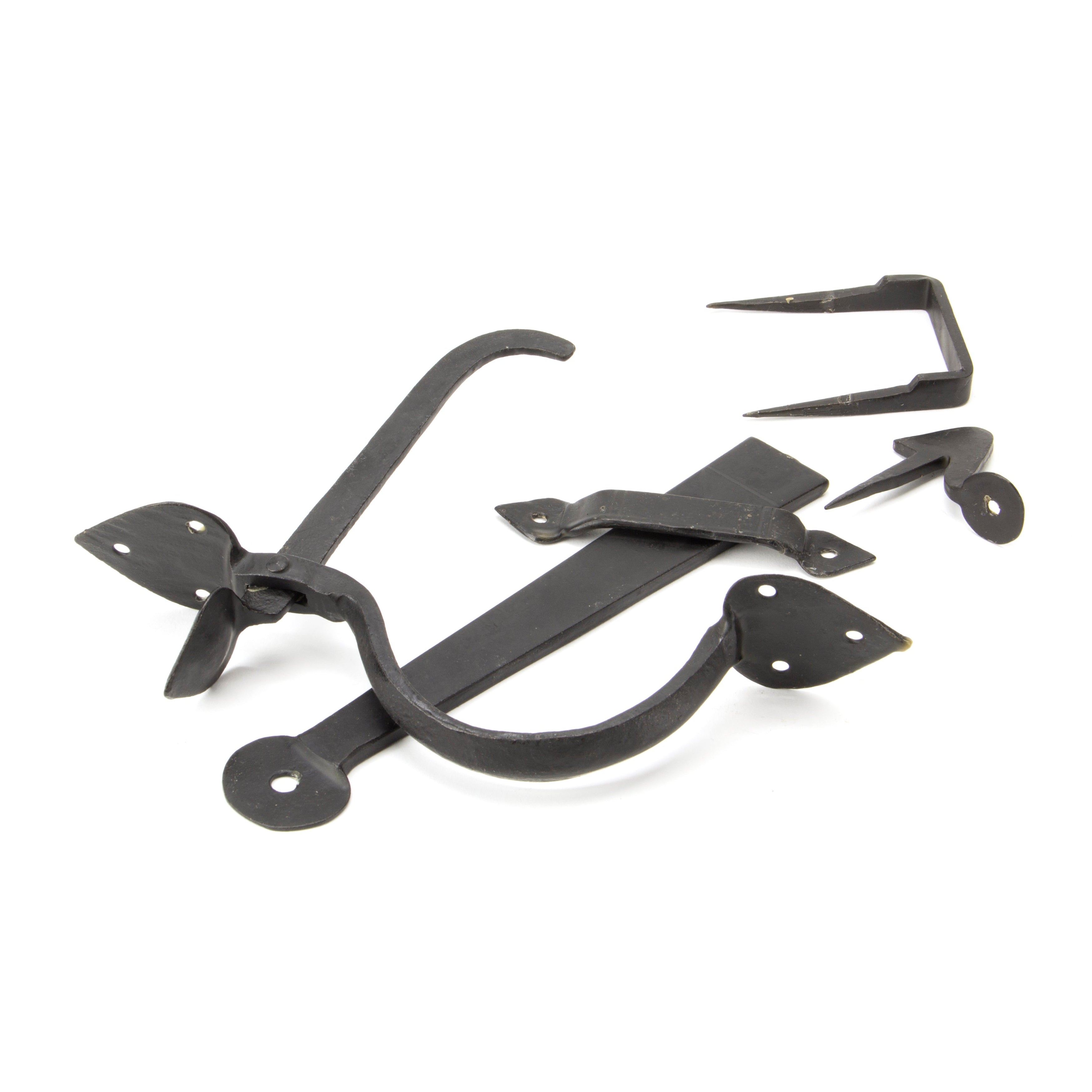 External Beeswax Gothic Thumblatch | From The Anvil-Thumblatches-Yester Home