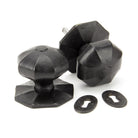 External Beeswax Large Octagonal Mortice/Rim Knob Set | From The Anvil - Mortice Knobs - From The Anvil - Yester Home