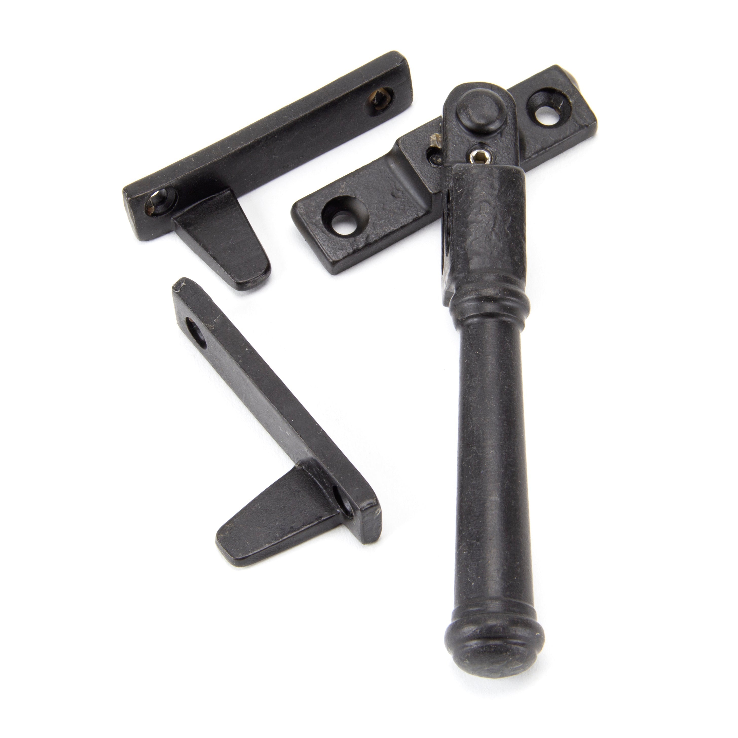 External Beeswax Locking Night-Vent Regency Fastener | From The Anvil-Night-Vent Fasteners-Yester Home