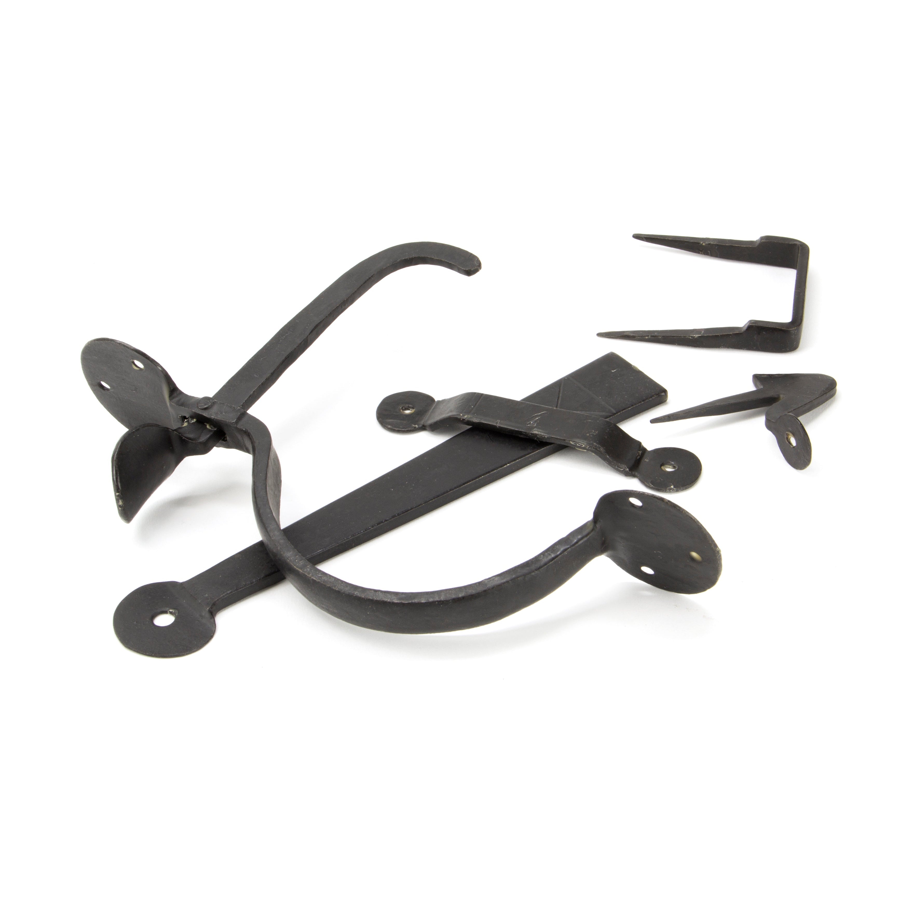 External Beeswax Medium Bean Thumblatch | From The Anvil-Thumblatches-Yester Home