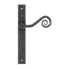 External Beeswax Monkeytail Slimline Lever Espag. Latch Set -LH | From The Anvil - Espagnolette - From The Anvil - Yester Home