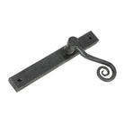 External Beeswax Monkeytail Slimline Lever Espag. Latch Set -LH | From The Anvil-Espagnolette-Yester Home
