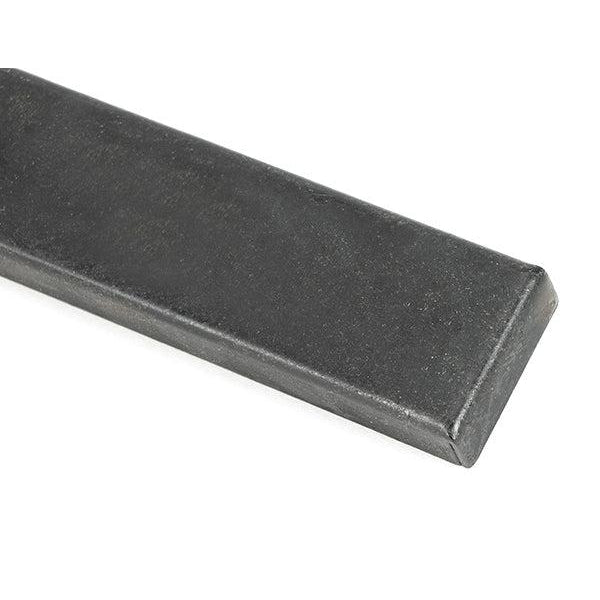External Beeswax Monkeytail Slimline Lever Espag. Latch Set -LH | From The Anvil-Espagnolette-Yester Home