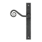 External Beeswax Monkeytail Slimline Lever Espag. Latch Set -RH | From The Anvil - Espagnolette - From The Anvil - Yester Home