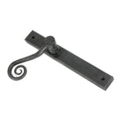 External Beeswax Monkeytail Slimline Lever Espag. Latch Set -RH | From The Anvil - Espagnolette - From The Anvil - Yester Home