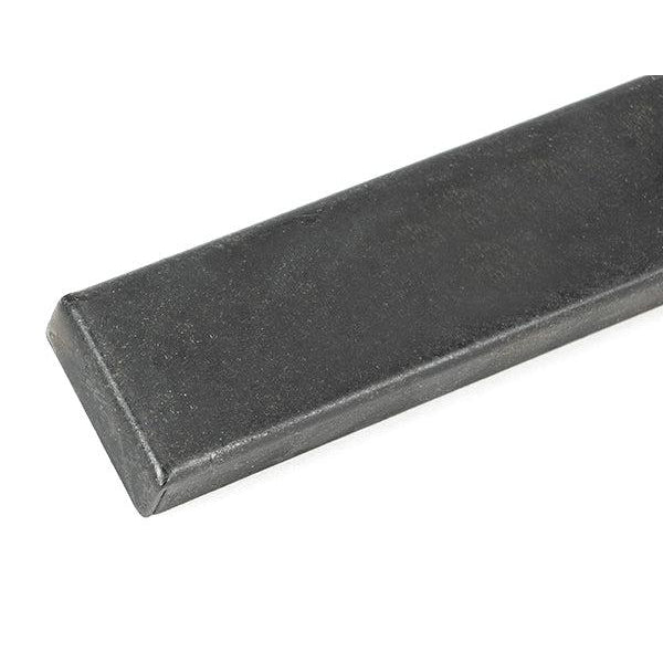 External Beeswax Monkeytail Slimline Lever Espag. Latch Set -RH | From The Anvil-Espagnolette-Yester Home