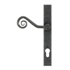 External Beeswax Monkeytail Slimline Lever Espag. Lock Set - LH | From The Anvil-Espagnolette-Yester Home