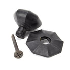 External Beeswax Octagonal Centre Door Knob | From The Anvil - Centre Door Knobs - From The Anvil - Yester Home
