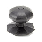 External Beeswax Octagonal Centre Door Knob | From The Anvil-Centre Door Knobs-Yester Home