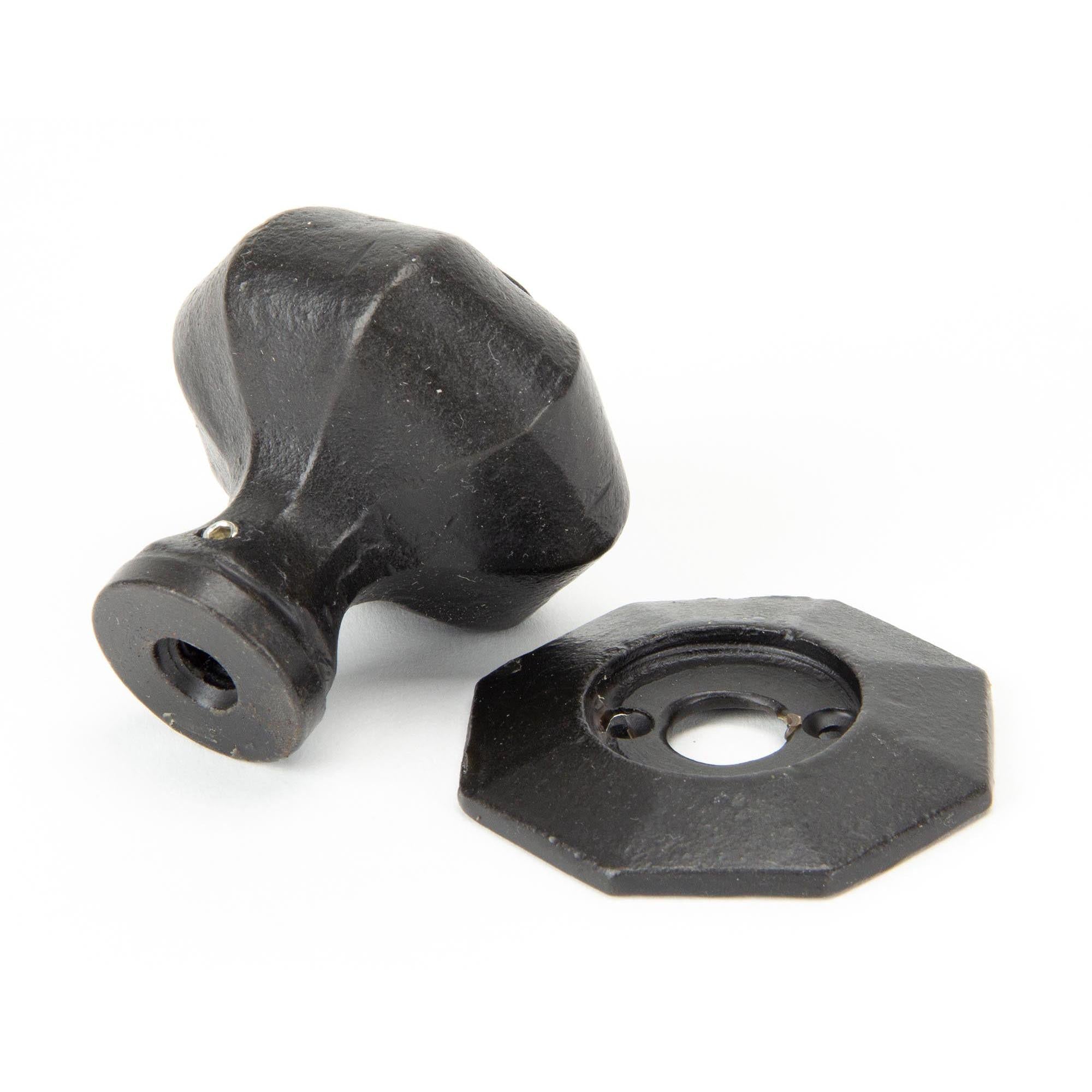 External Beeswax Octagonal Mortice/Rim Knob Set | From The Anvil - Mortice Knobs - From The Anvil - Yester Home