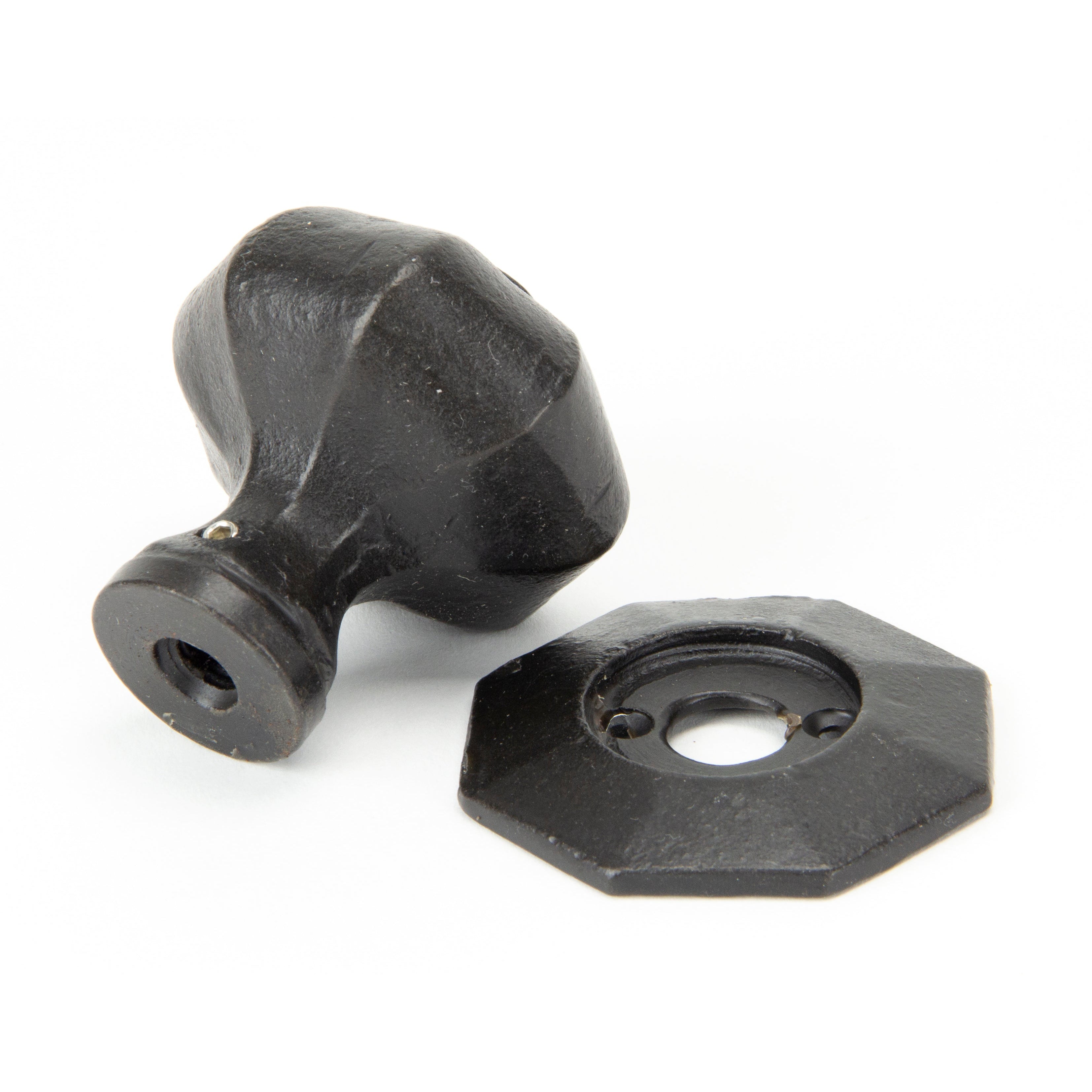 External Beeswax Octagonal Mortice/Rim Knob Set | From The Anvil-Mortice Knobs-Yester Home