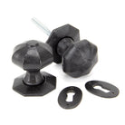 External Beeswax Octagonal Mortice/Rim Knob Set | From The Anvil - Mortice Knobs - From The Anvil - Yester Home