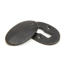 External Beeswax Oval Escutcheon & Cover | From The Anvil - Escutcheons - From The Anvil - Yester Home