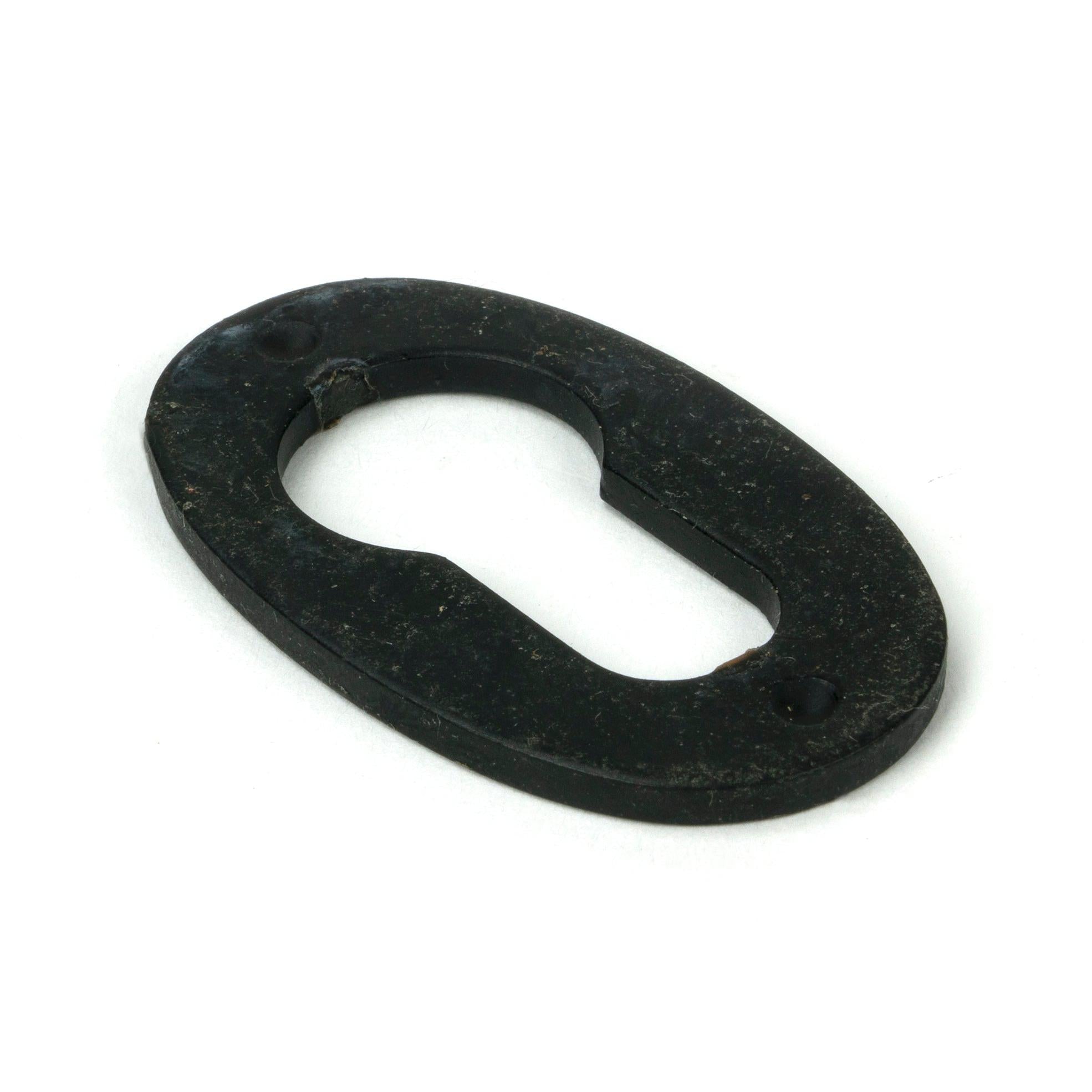 External Beeswax Oval Euro Escutcheon | From The Anvil - Euro Escutcheons - From The Anvil - Yester Home