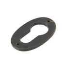 External Beeswax Oval Euro Escutcheon | From The Anvil-Euro Escutcheons-Yester Home