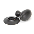 External Beeswax Oval Mortice/Rim Knob Set | From The Anvil - Mortice Knobs - From The Anvil - Yester Home