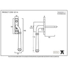 External Beeswax Regency Espag - RH | From The Anvil-Espag. Fasteners-Yester Home