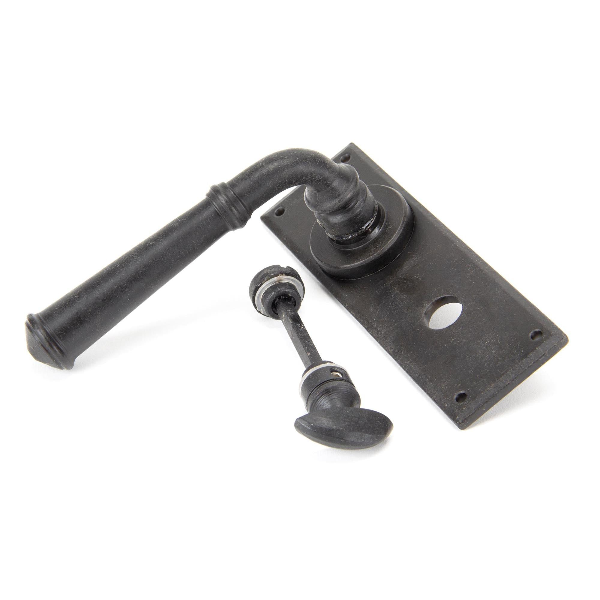 External Beeswax Regency Lever Bathroom Set | From The Anvil - Lever Bathroom - From The Anvil - Yester Home