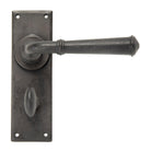 External Beeswax Regency Lever Bathroom Set | From The Anvil - Lever Bathroom - From The Anvil - Yester Home