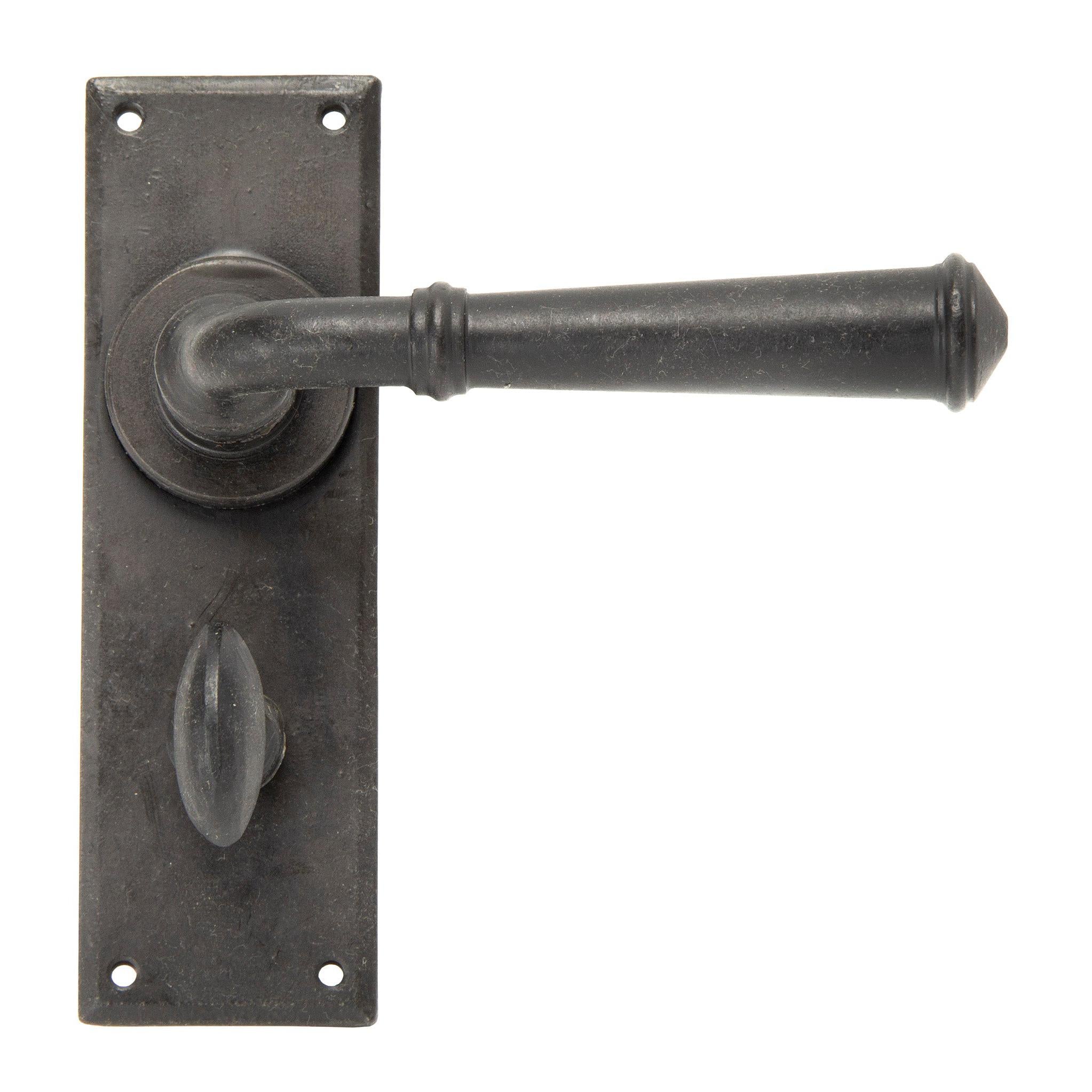 External Beeswax Regency Lever Bathroom Set | From The Anvil - Lever Bathroom - From The Anvil - Yester Home