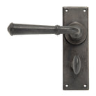 External Beeswax Regency Lever Bathroom Set | From The Anvil-Lever Bathroom-Yester Home