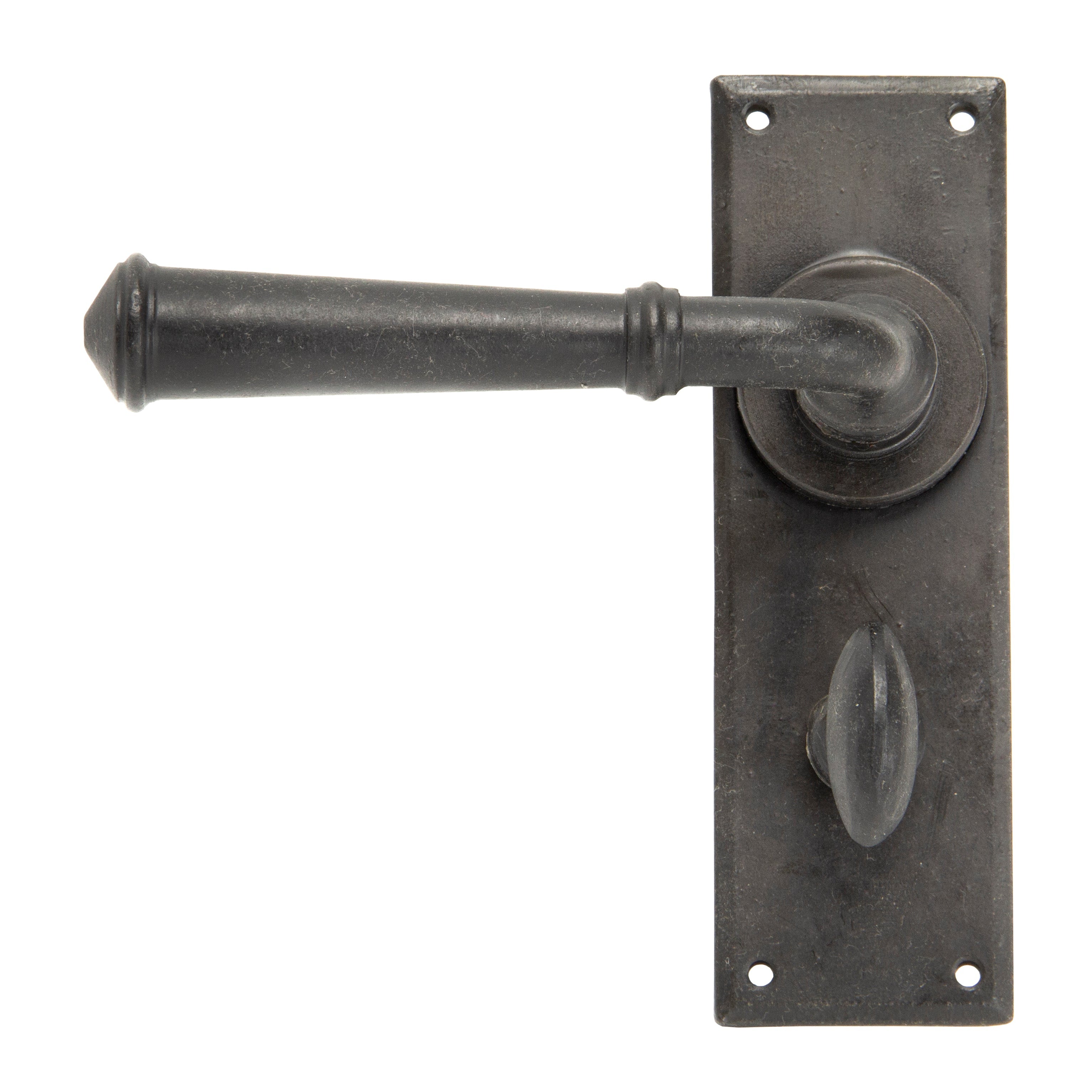 External Beeswax Regency Lever Bathroom Set | From The Anvil-Lever Bathroom-Yester Home