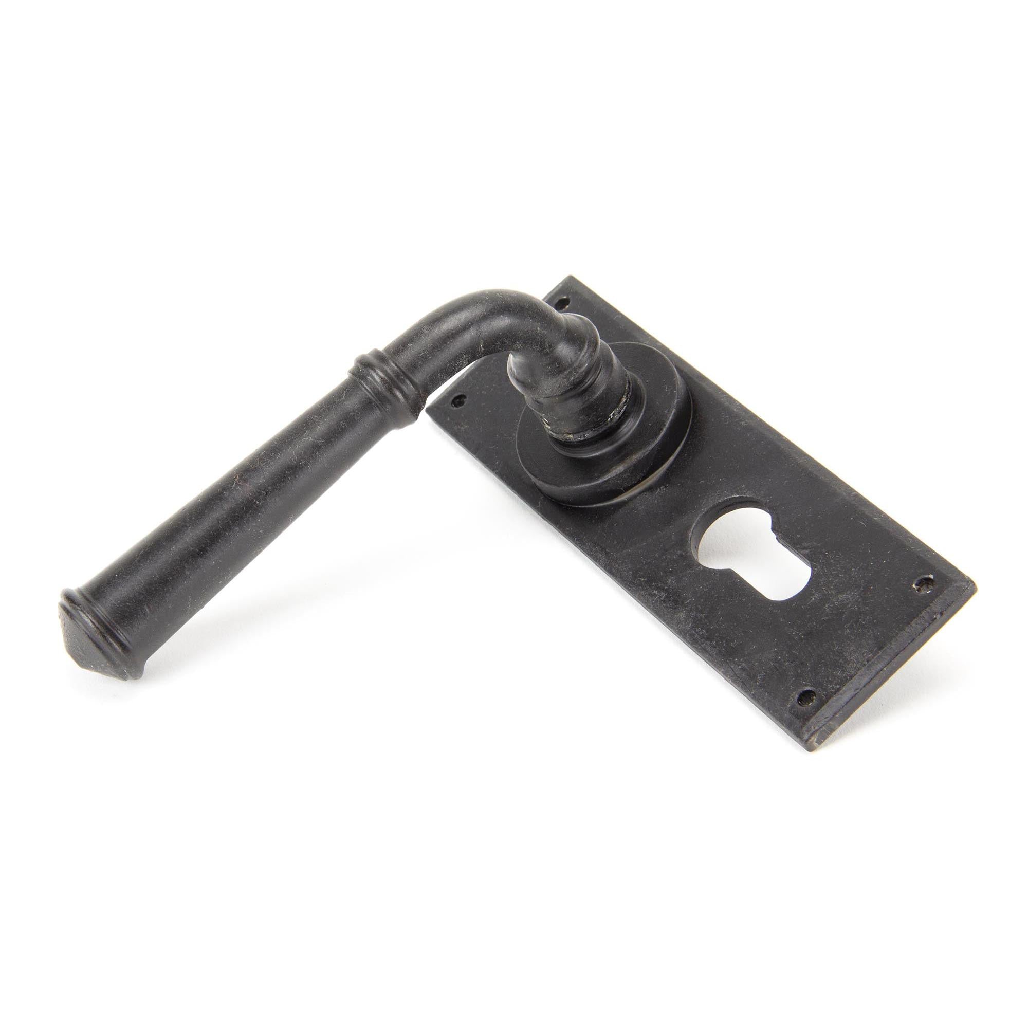 External Beeswax Regency Lever Euro Lock Set | From The Anvil - Lever Euro - From The Anvil - Yester Home