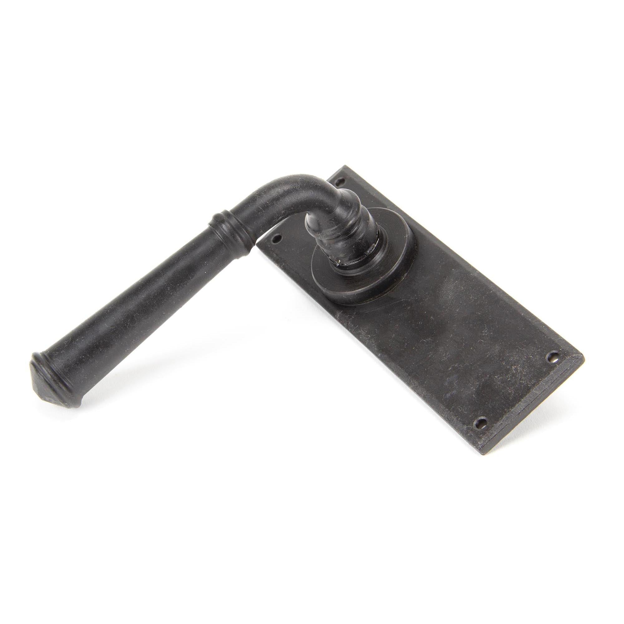 External Beeswax Regency Lever Latch Set | From The Anvil - Lever Latch - From The Anvil - Yester Home
