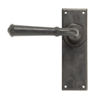 External Beeswax Regency Lever Latch Set | From The Anvil-Lever Latch-Yester Home