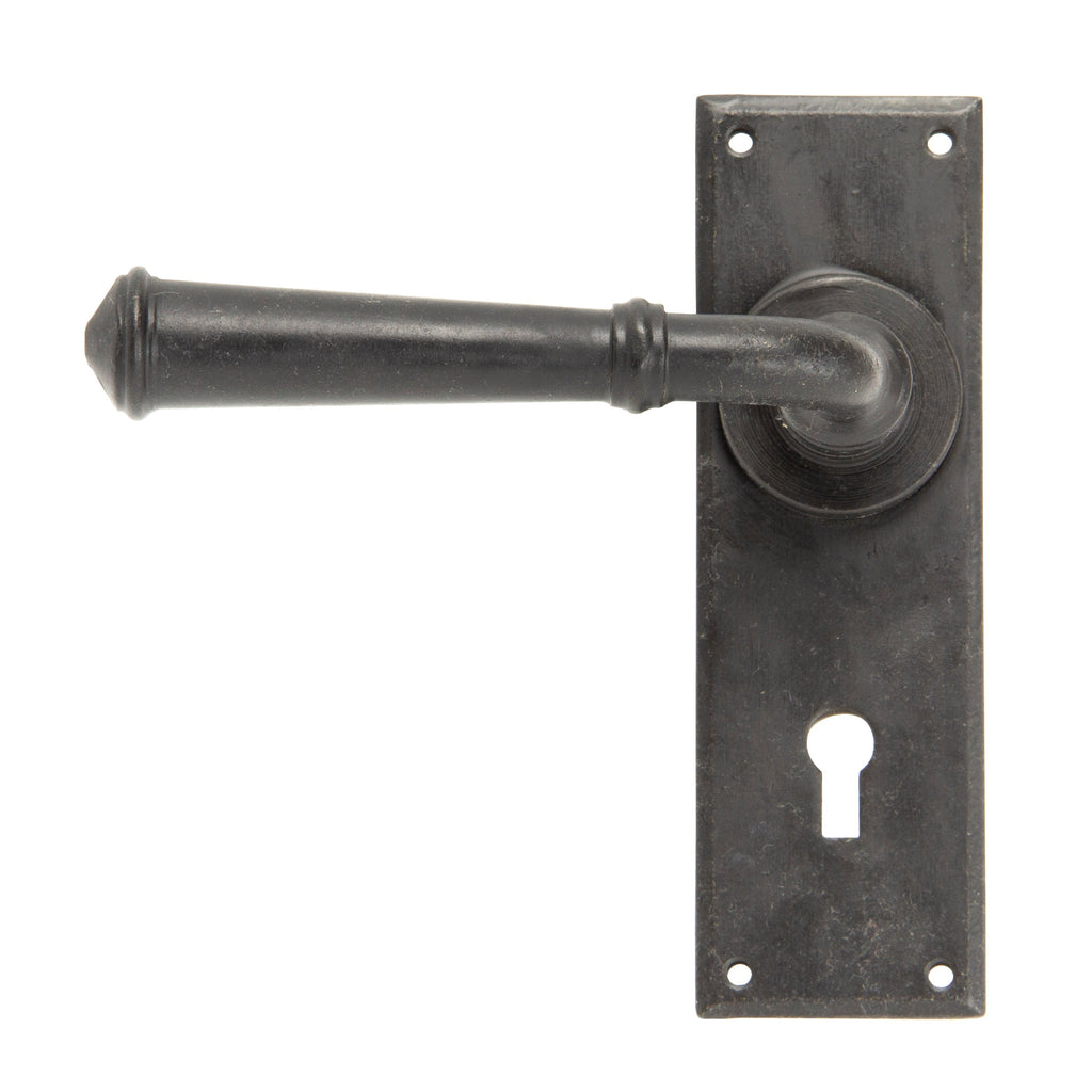 External Beeswax Regency Lever Lock Set | From The Anvil-Lever Lock-Yester Home