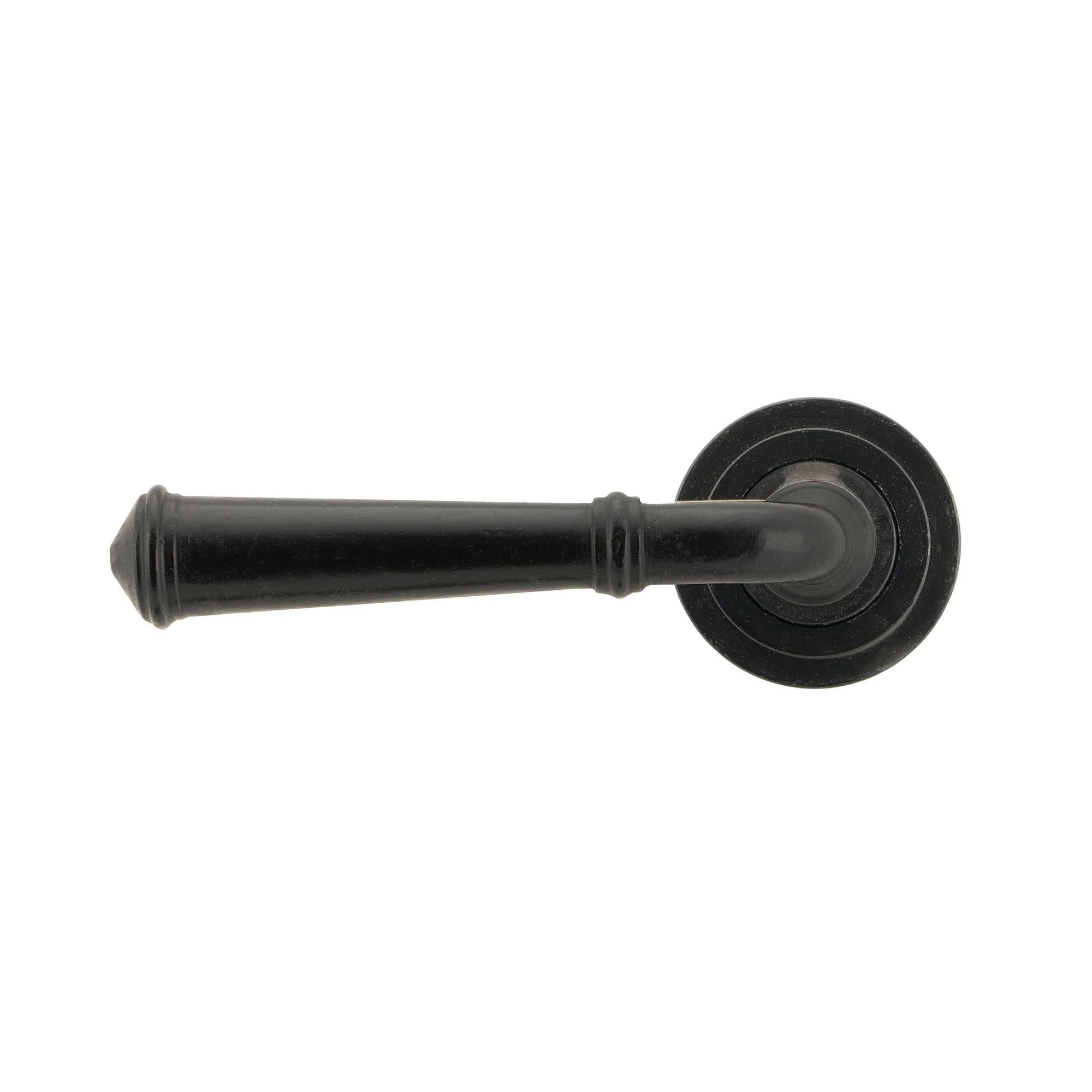 External Beeswax Regency Lever on Rose Set (Art Deco) | From The Anvil - Concealed - From The Anvil - Yester Home