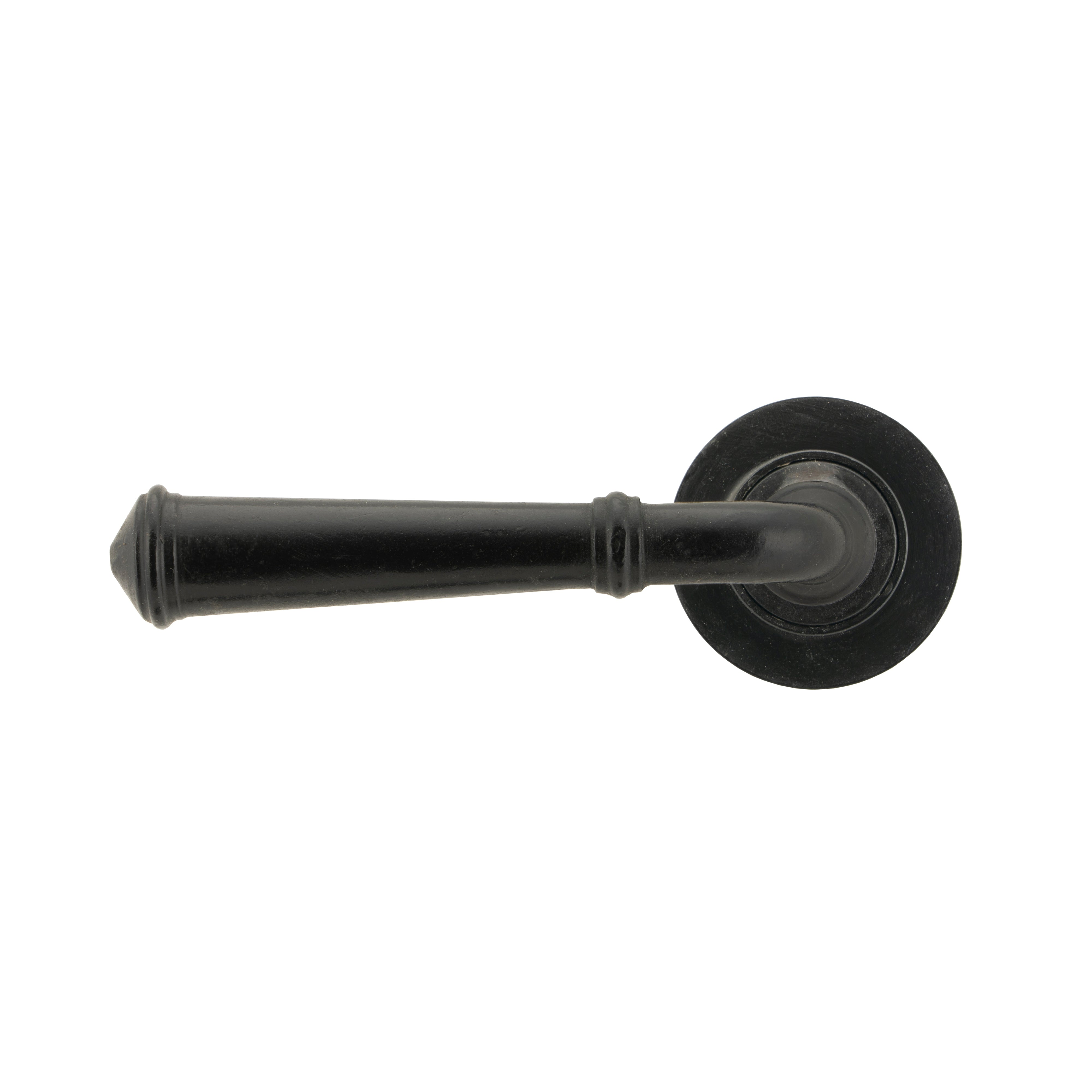 External Beeswax Regency Lever on Rose Set (Plain) | From The Anvil-Concealed-Yester Home