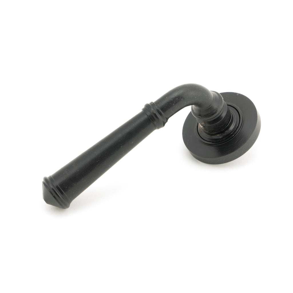 External Beeswax Regency Lever on Rose Set (Plain) | From The Anvil