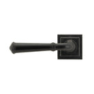External Beeswax Regency Lever on Rose Set (Square) | From The Anvil - Concealed - From The Anvil - Yester Home
