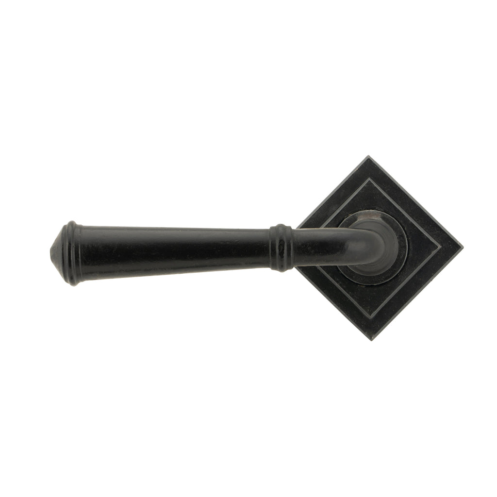 External Beeswax Regency Lever on Rose Set (Square) | From The Anvil-Concealed-Yester Home