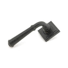 External Beeswax Regency Lever on Rose Set (Square) | From The Anvil - Concealed - From The Anvil - Yester Home