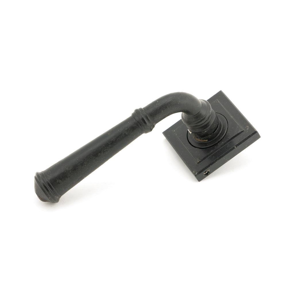 External Beeswax Regency Lever on Rose Set (Square) | From The Anvil