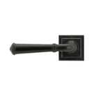 External Beeswax Regency Lever on Rose Set (Square) - Unsprung | From The Anvil-Concealed-Yester Home