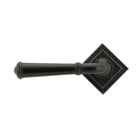 External Beeswax Regency Lever on Rose Set (Square) - Unsprung | From The Anvil-Concealed-Yester Home
