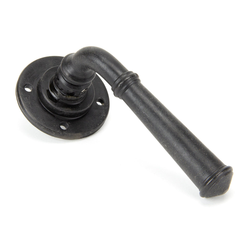 External Beeswax Regency Lever on Rose Set - Unsprung | From The Anvil