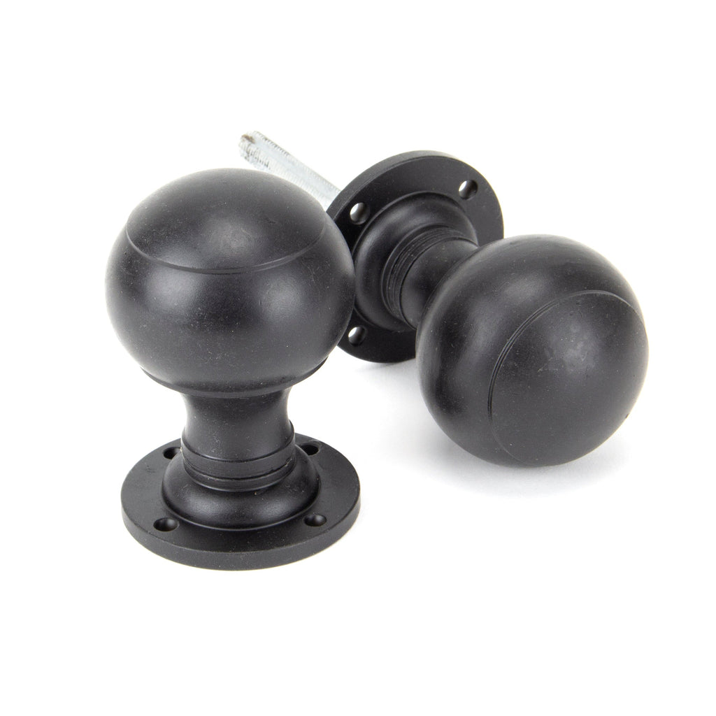 External Beeswax Regency Mortice/Rim Knob Set | From The Anvil