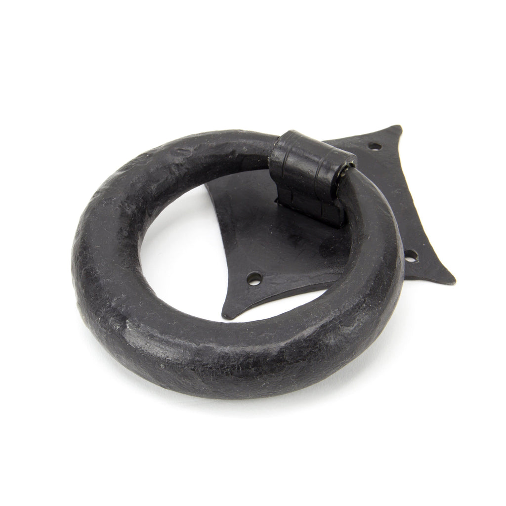 External Beeswax Ring Door Knocker | From The Anvil-Surface Fixed Door Knockers-Yester Home