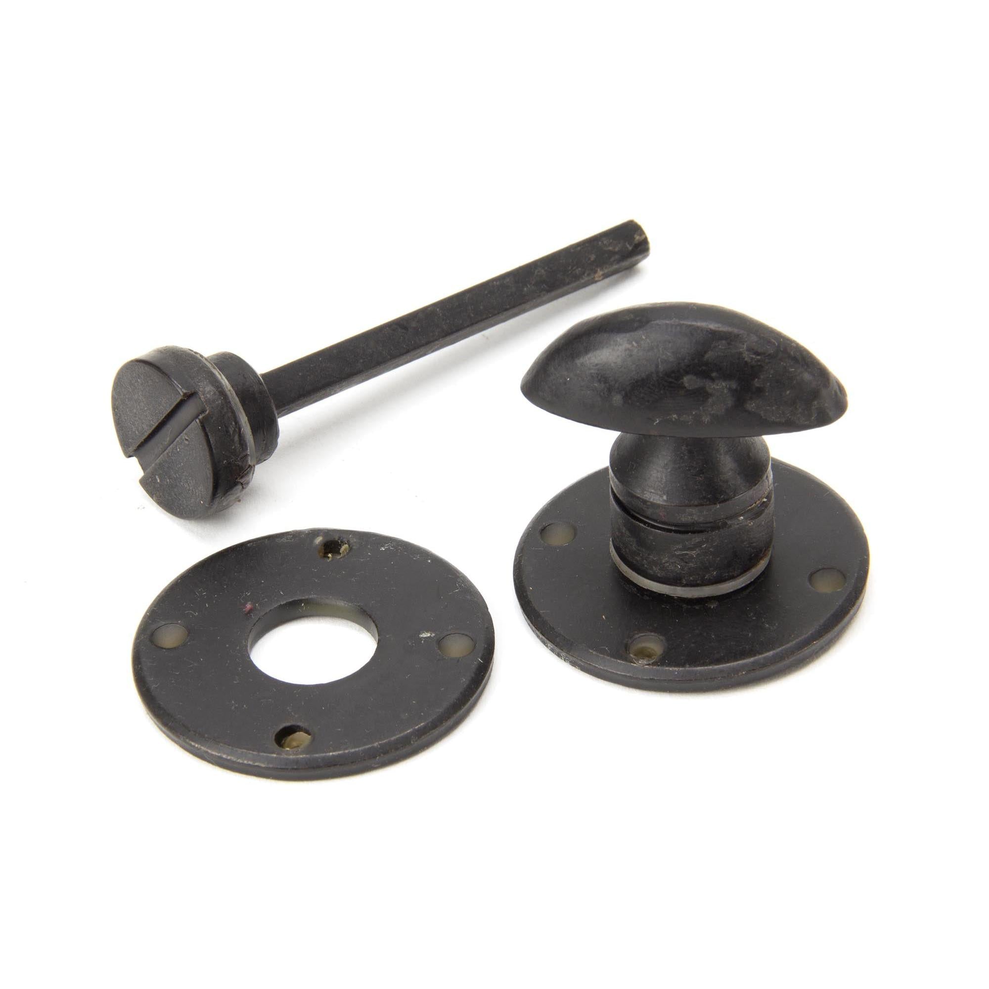 External Beeswax Round Bathroom Thumbturn | From The Anvil - Thumbturns - From The Anvil - Yester Home