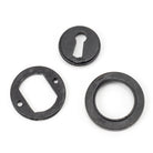 External Beeswax Round Escutcheon (Plain) | From The Anvil-Escutcheons-Yester Home